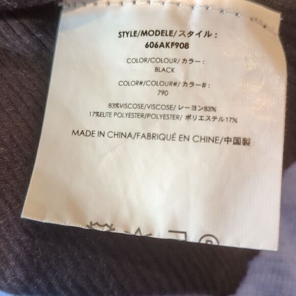 Michael Kors Collection Black Turtleneck Large - Picture 5 of 8